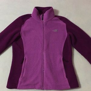 Women’s Two Toned Purple North Face Fleece